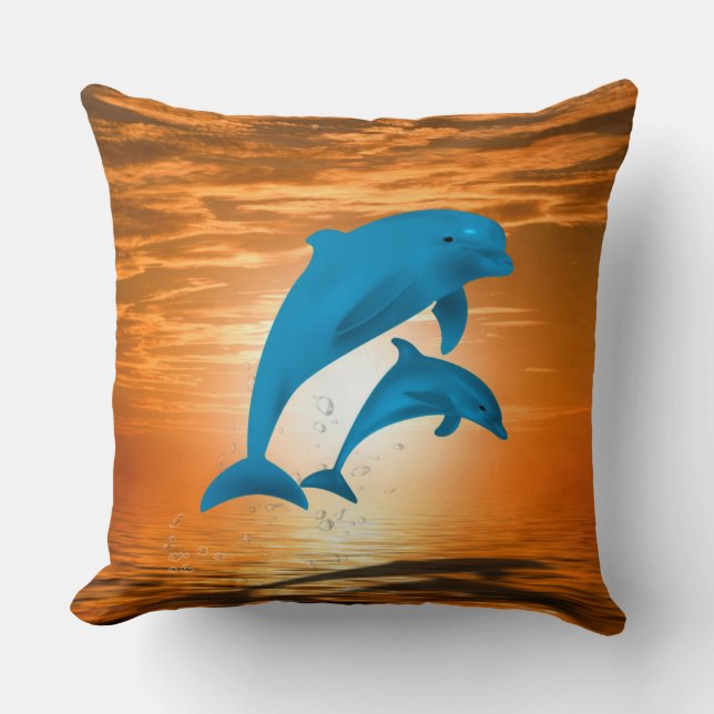 Dolphins Cushion (Front)
