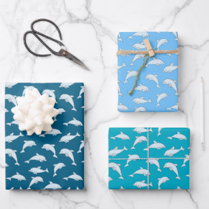 Dolphins Design Wrapping Paper
