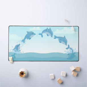 Dolphins Desk Mat