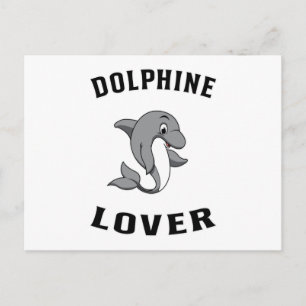 Dolphins Dolphin Ocean Sea Animal Water Gift Idea Postcard