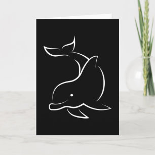Dolphins Dolphin Sea Animal Ocean Water Funny Gift Card