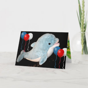 Dolphins Fish Water Ocean Sea Beach Peace Destiny Card