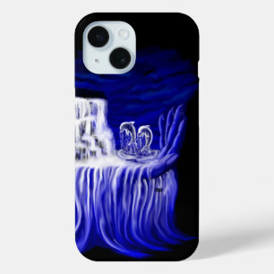 Dolphins , Hand of Times iPhone 15 Case