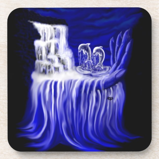 Dolphins , Hand of Times Coaster (Front)