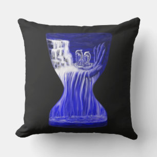 Dolphins , Hand of Times Cushion