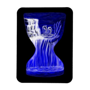Dolphins , Hand of Times Magnet