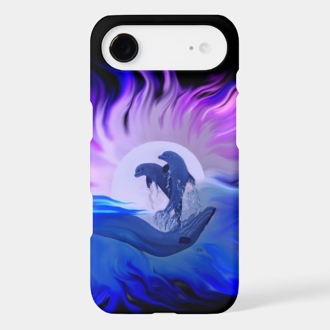 Dolphins in the Moonlight (Back)