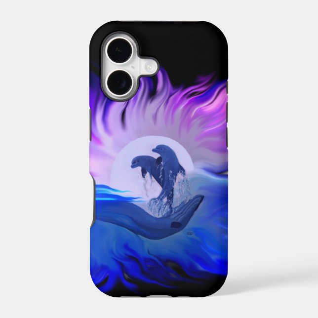 Dolphins in the Moonlight (Back)