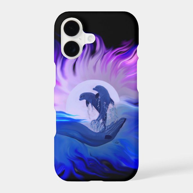 Dolphins in the Moonlight (Back)