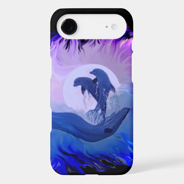 Dolphins in the Moonlight (Back)