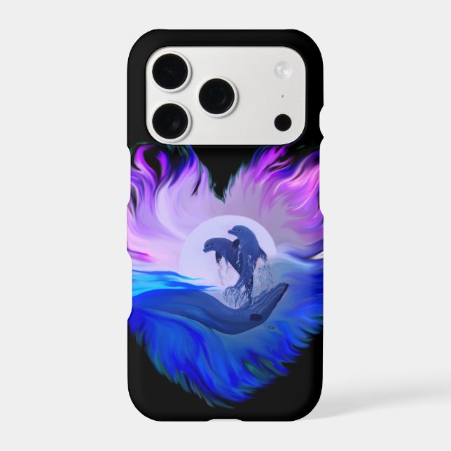 Dolphins in the Moonlight (Back)