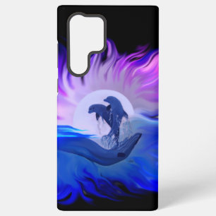 Dolphins in the Moonlight Samsung Galaxy Case
