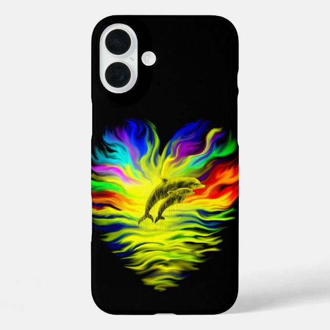 Dolphins in the Sunshine Case-Mate iPhone Case (Back)