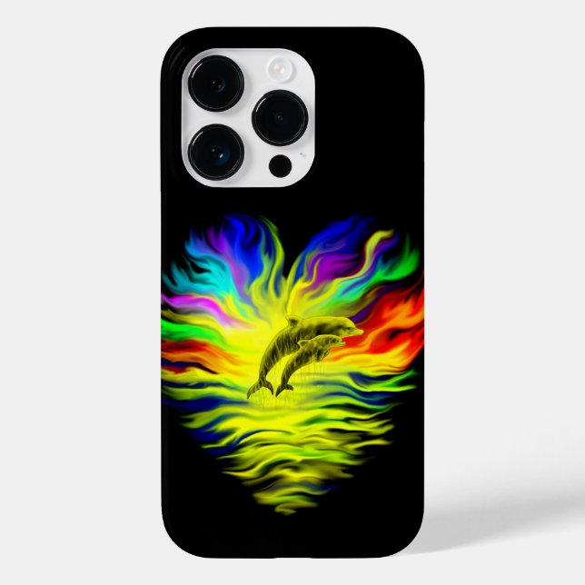 Dolphins in the Sunshine Case-Mate iPhone Case (Back)