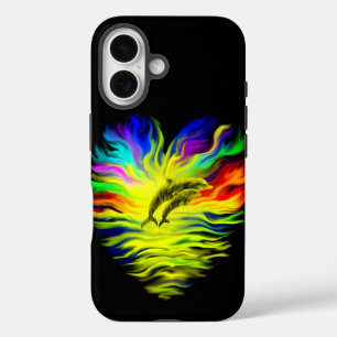 Dolphins in the Sunshine iPhone 16 Case