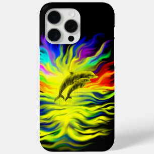 Dolphins in the Sunshine iPhone 15 Pro Max Case