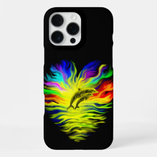Dolphins in the Sunshine iPhone 16 Pro Max Case