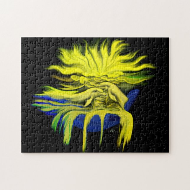 Dolphins in the Sunshine with Hand  , Dolphin Love Jigsaw Puzzle (Horizontal)