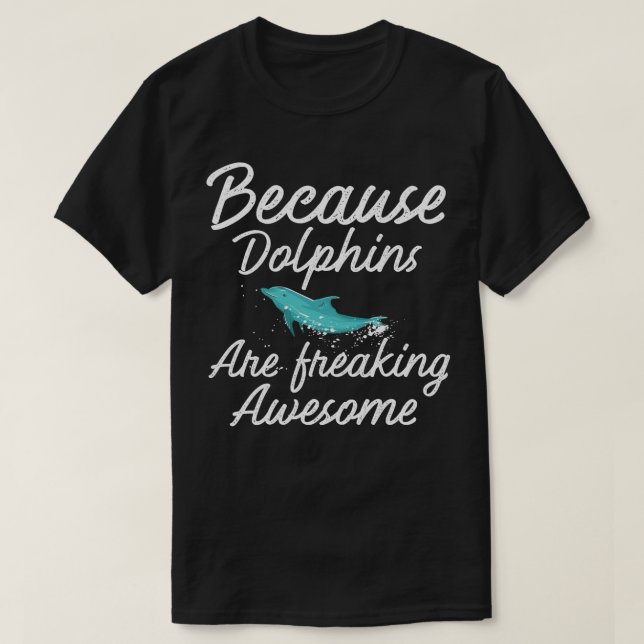 dolphins lover TShirt 1 (Design Front)