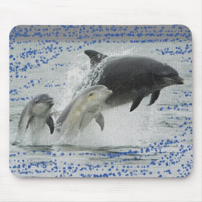 Dolphins Mouse Pad (Front)