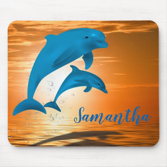 Dolphins Mouse Pad (Front)