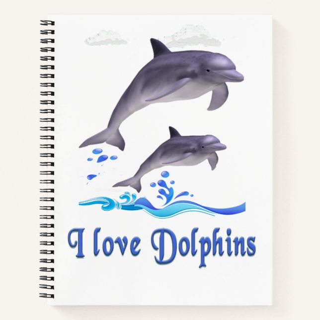 Dolphins Notebook (Front)