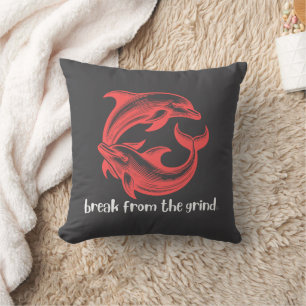Dolphins Pillow
