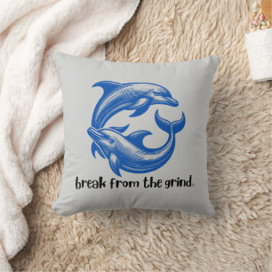 Dolphins Pillow
