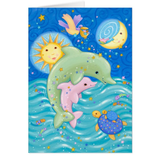 Dolphins Play (Front)