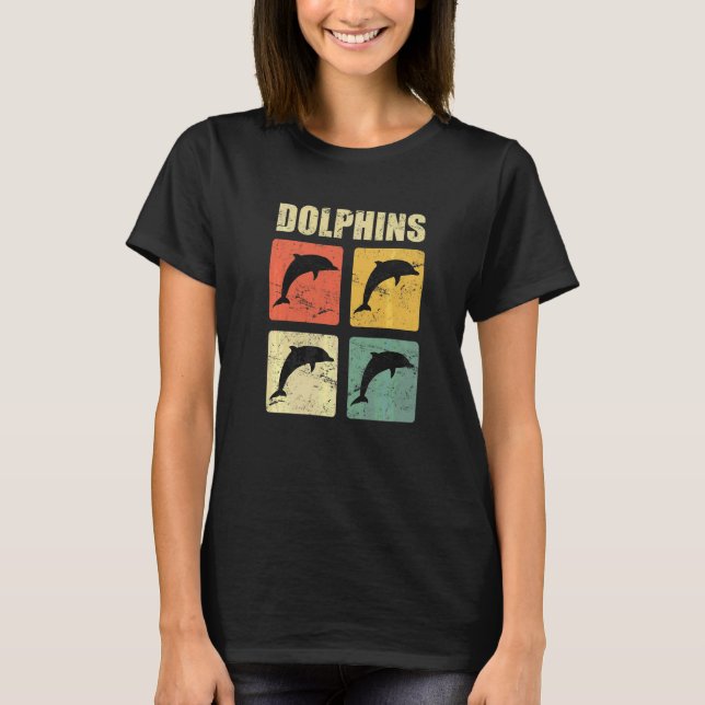 Dolphins Retro T-Shirt (Front)
