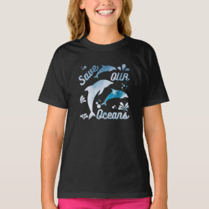 Dolphins/Save Our Oceans T-Shirt