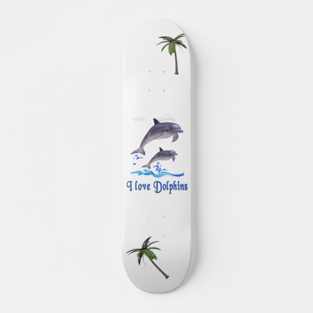 Dolphins Skateboard (Front)