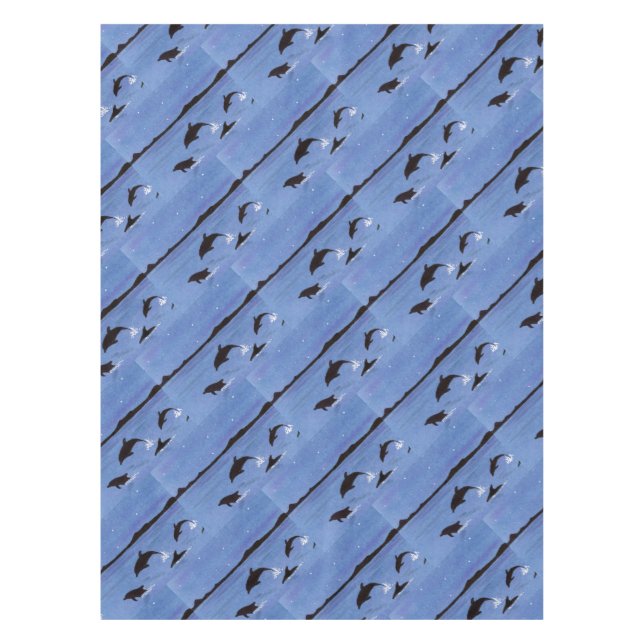 Dolphins Tablecloth (Front)