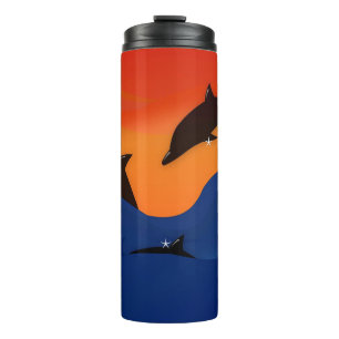 Dolphins Thermal Tumbler