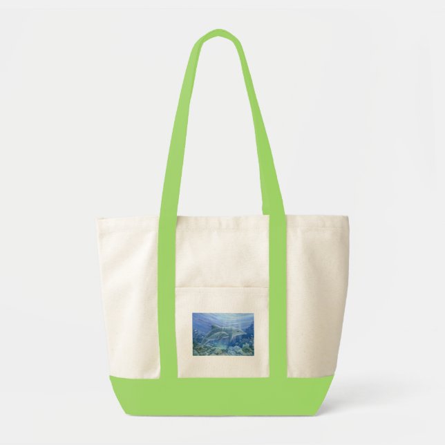 Dolphins Tote Bag (Front)