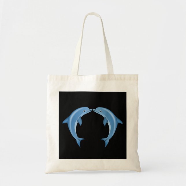Dolphins Tote Bag (Front)