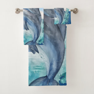 Dolphins Towel set