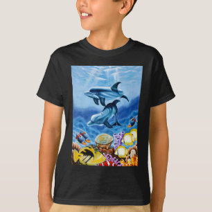 Dolphins Tropical Fish T-Shirt