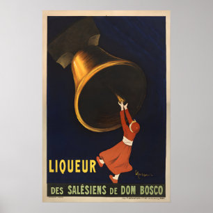Dom Bosco Liqueur Poster - Cappiello Poster