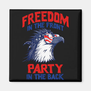 Dom In The Front Party In The Back Eagle With Magnet