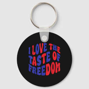 Dom Tastes Good Fun Couples Matching 4th Of July Key Ring