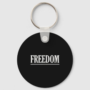 Dom Text Minimalist Design  Key Ring