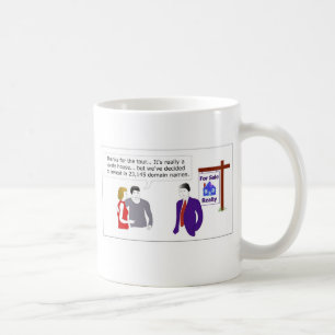 Domain Names: Why Buy a House? Coffee Mug