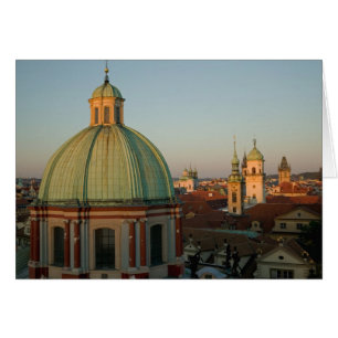 Dome of Church of Saint Francis, Prague, Czech