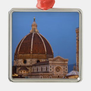 Dome of Santa Maria del Fiore Cathedral in warm Metal Tree Decoration