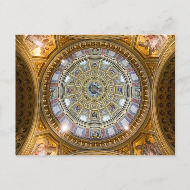 Dome of St. Stephen's Basilica Postcard (Front)