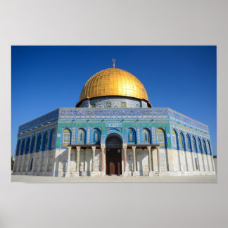 Dome of the Rock,  Al-Aqsa Mosque Poster