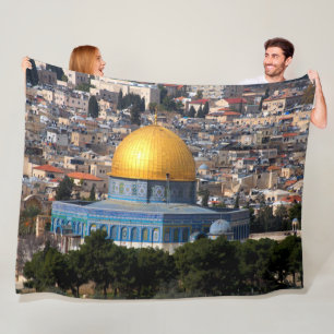 DOME of the ROCK Fleece Blanket