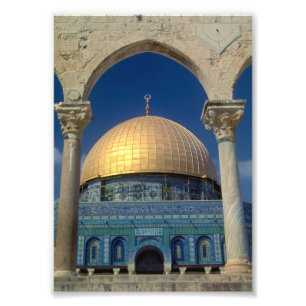 "Dome of the rock, Jerusalem" 5x7 print
