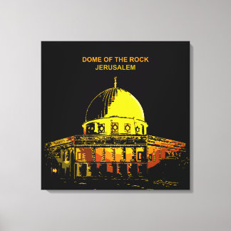 Dome of the Rock, Jerusalem Canvas Print